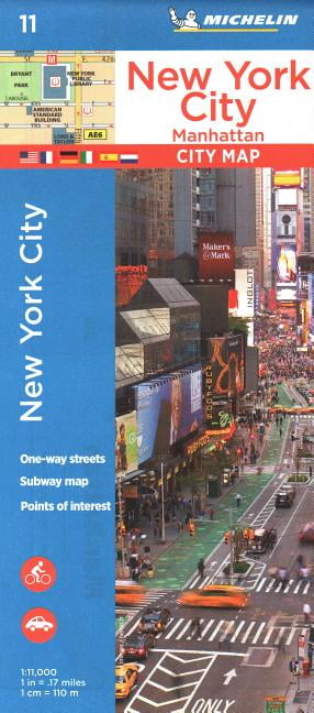 New York: Manhattan - Michelin City Plan 10