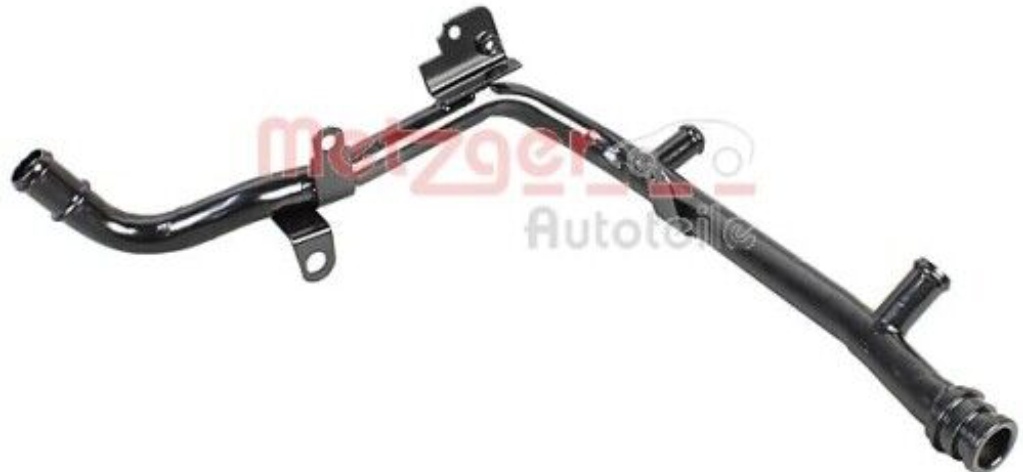 Original METZGER Coolant Pipe 4010257 For Audi Seat Skoda VW