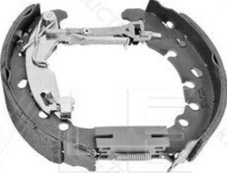 Rear MEYLE GERMANY 214 533 0010/K Brake Shoe Set for CITROËN,FIAT,LANCIA,OPEL,PE