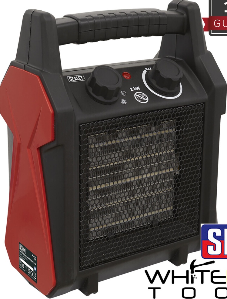 Sealey Industrial Ceramic Fan Heater 2000W