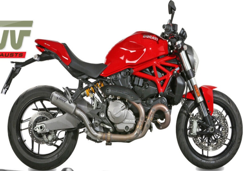 Mivv Exhaust Muffler MK3 Steel for DUCATI MONSTER 821 2018 > 2020