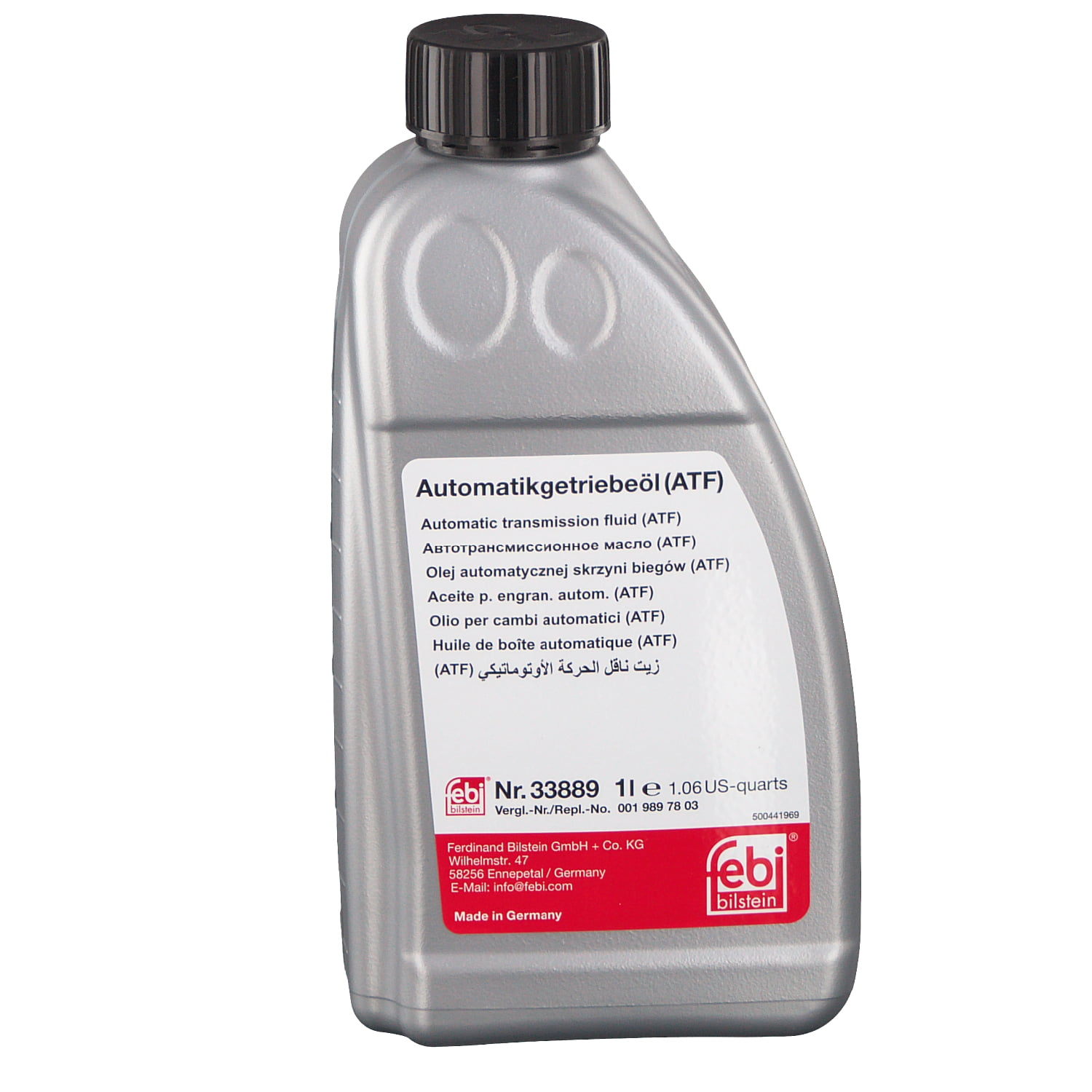 Febi Bilstein 33889 Automatic Transmission Fluid (ATF) 1L for Mercedes & Nissan