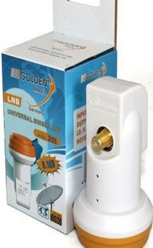 Golden Media Premium 0.1dB Twin LNB Universal 40mm PLL Satellite LMB HD 4K