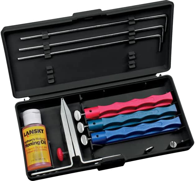 LANSKY Standard 3-Stone Sharpening System