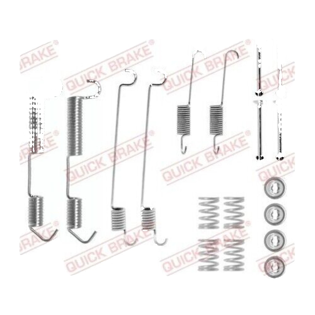 Rear QUICK BRAKE 105-0646 Accessory Kit, brake shoes for BMW,SUZUKI