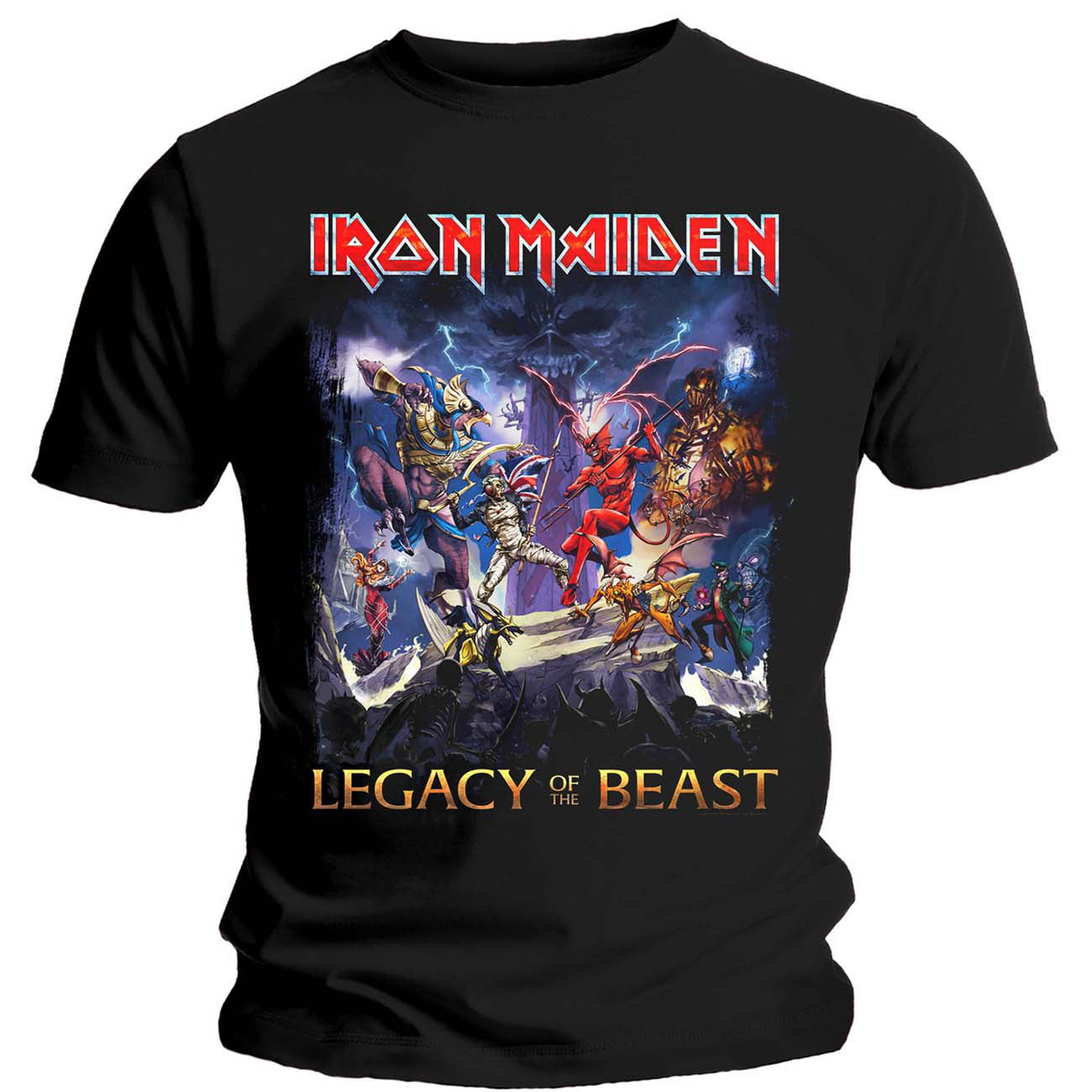 Iron Maiden - Legacy Of The Beast T-Shirt - Black - S