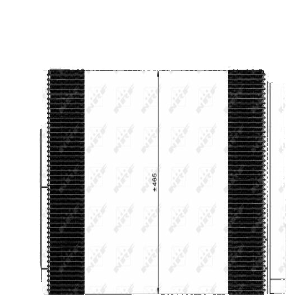NRF 35906 Condenser, air conditioning for BMW