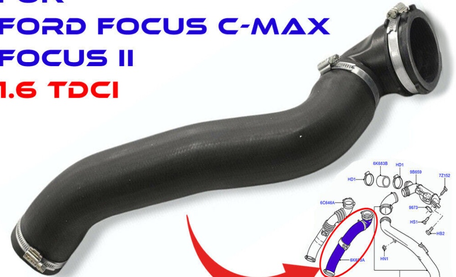 Intercooler Pipe Turbo Hose For Volvo C30 S40 II V50 1.6 D 2005-2012 31261230
