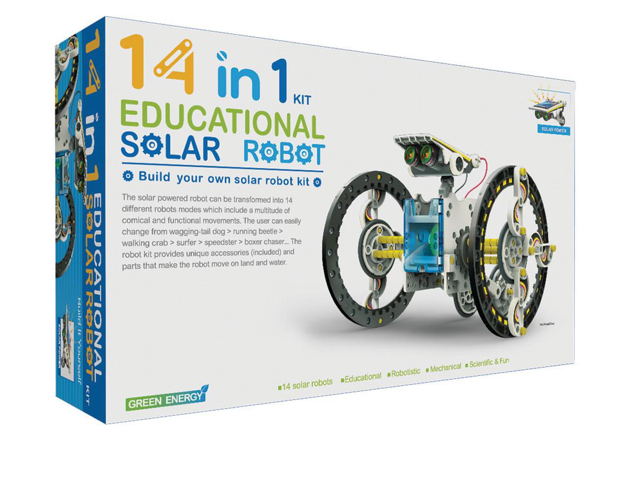 14 in 1 Solar Robot Kit