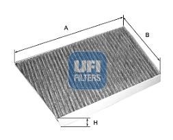 FILTER CABIN AIR 54.133.00 FOR MERCEDES-BENZ M272.944/943 3.0L M272.972 3.5L