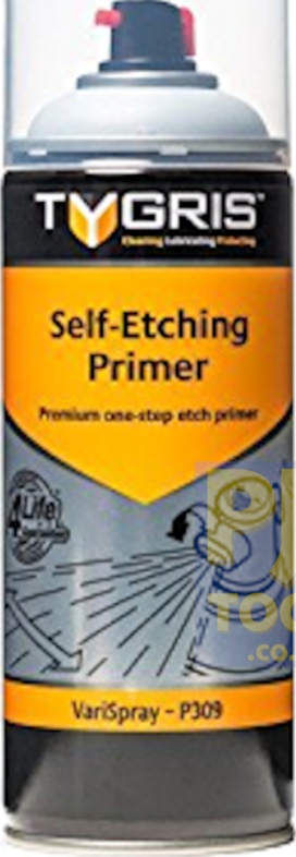 Tygris P309 400ml self etching grey primer for bare metal, aluminium, fibreglass