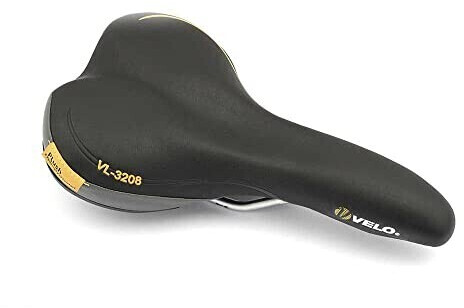 Saddle Bicycle Velo VL3208. Trimflexprox. Black. Men's For Bike