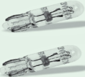 Lucas - 12v 1.2w W2x4.6d T5 - 286 - Light Bulb - Dash / Panel - LLB286 TWIN PACK