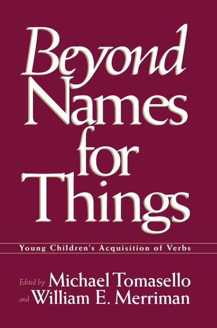 Beyond Names for Things - 9781138876378