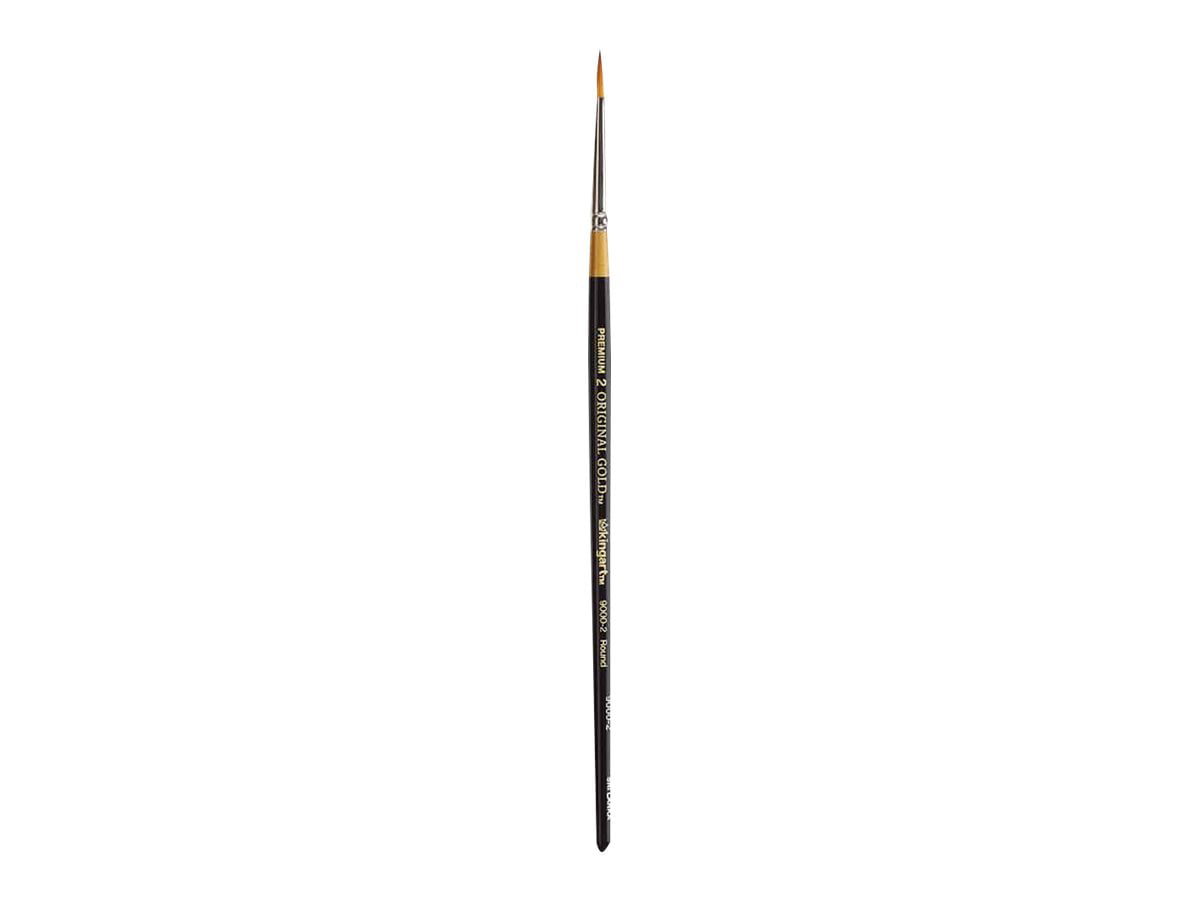 Kingart Gold/Golden Premium Original 9000-2 Round Series Artist Brush En