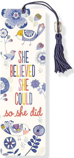 Beaded Bookmark She Believed She Could