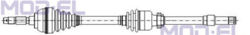 METELLI 17-0851 Drive Shaft for ,NISSAN,OPEL,RENAULT,VAUXHALL