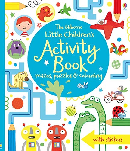 Little Children's Activity Book mazes, puzzles, colouring & other activities