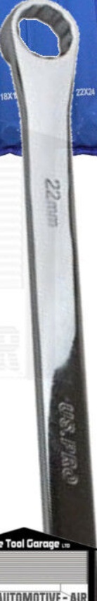 US PRO 7pc Aviation Double Ended Ring Extra Long Spanner Wrench Set 8-24mm 3222