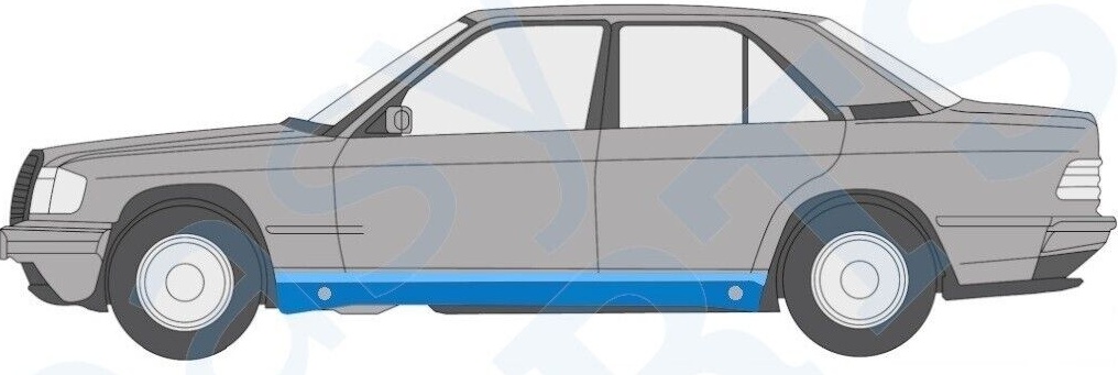 MERCEDES 190 W201 1982-1993 FULL SILL REPAIR PANEL / SET / LEFT RH
