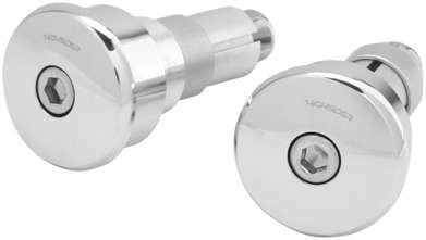 Free Shipping HIGHSIDER Highsider Pro Curve Handlebar Weights Chrome