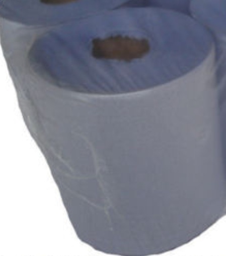 18 rolls BLUE paper wipe centre feed towel 170mm x 150M