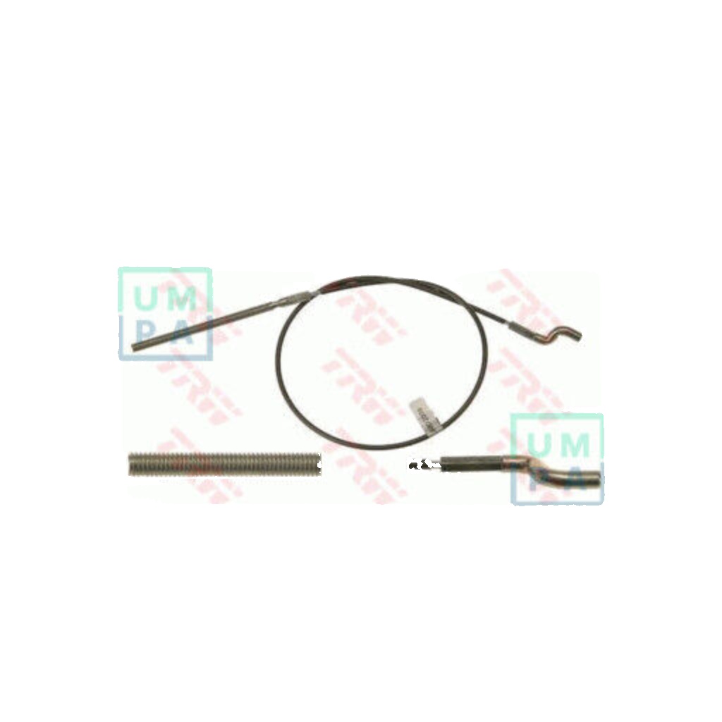 Handbrake cable Disc Brake GCH1933 TRW for VW FORD SEAT