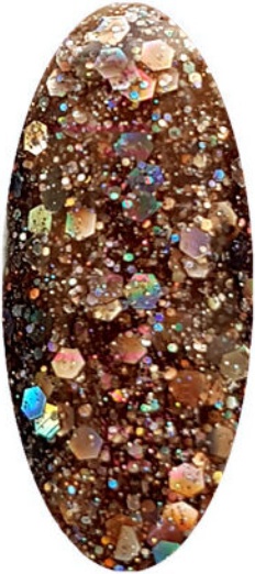 gdi nails ""Choco Crazy GDIKK011 "" Diamond Glitters Salon UV LED Nail Gel Polish