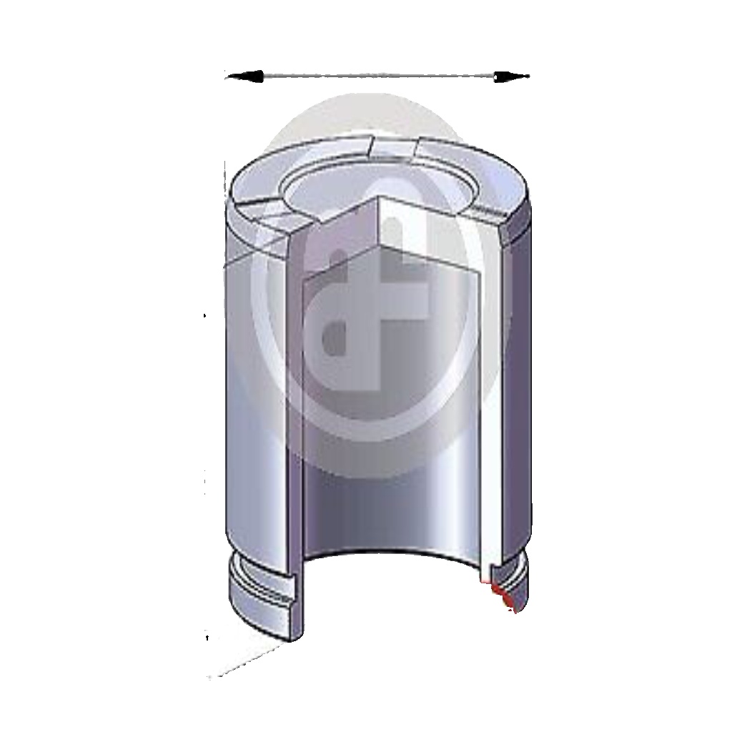 Brake caliper piston Front Axle D025763 AUTOFREN SEINSA for TOYOTA MERCEDES-BENZ