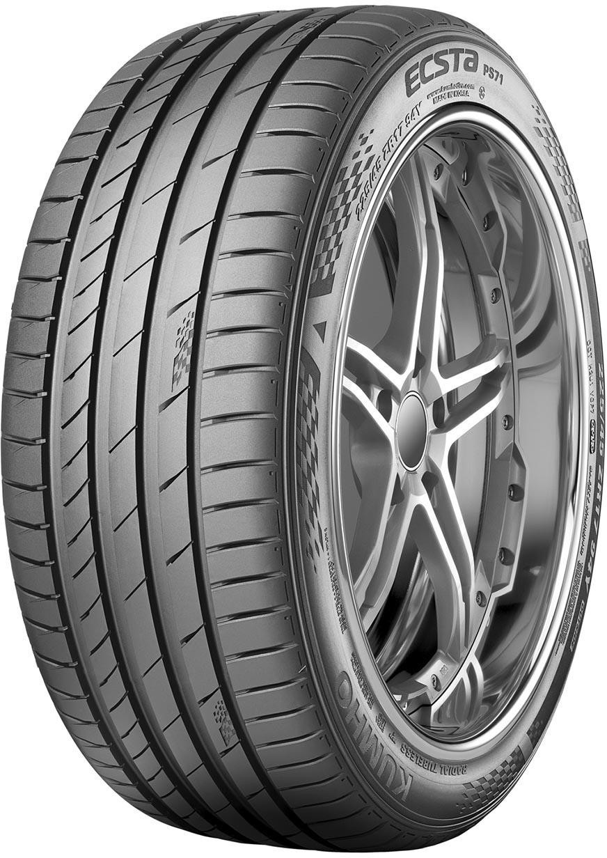4 x 225/40R18 92Y XL Kumho Ecsta PS71 Tyre, 2254018 - Extra Load (New)