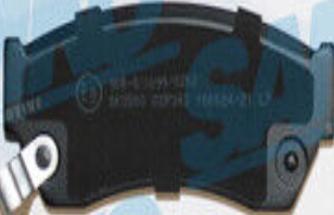 SAMKO 5SP343 Brake Pad Set, disc brake for LANDWIND (JMC),SUBARU,SUZUKI