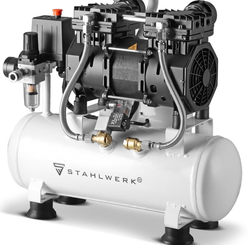 STAHLWERK compressor 8 bar 10 l 1.97 hp 1.45 kW 250 l/min Air compressor