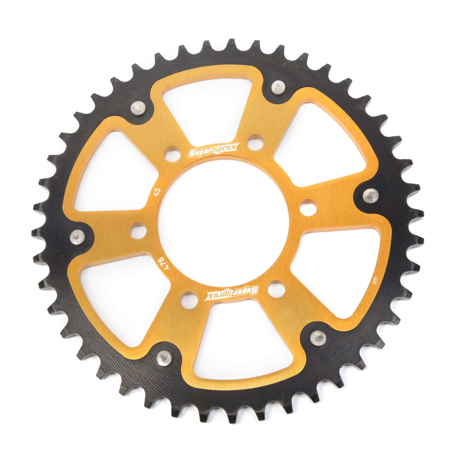 Supersprox Stealth Gold 45D Motorcycle Parts Accessories