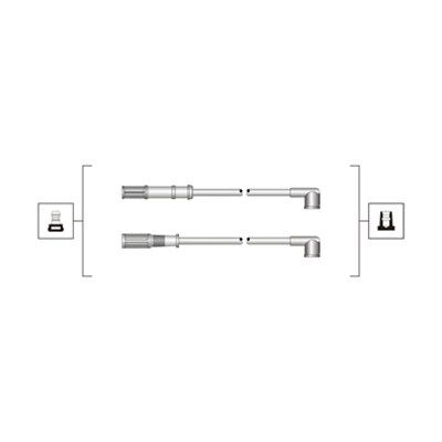Fits MAGNETI MARELLI 941319170068 Ignition Cable Kit - Image 10