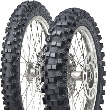 Dunlop Geomax MX53 100/90-19 M/C NHS 57M TT Tire For Motorcycle Parts