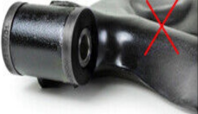PFF12-701BLK Powerflex Black Front Wishbone Front Bushes