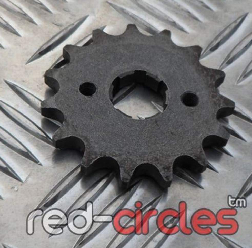 15 TOOTH 17mm 420 PIT BIKE FRONT SPROCKET fits 15T 50cc 110cc 125cc PITBIKES