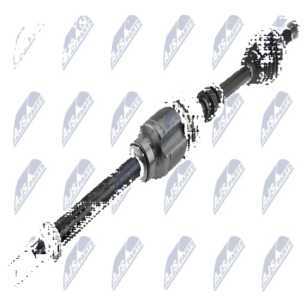 Driveshaft Front Axle Right CVT automatic transmission (stepless) NPW-NS-160 NTY