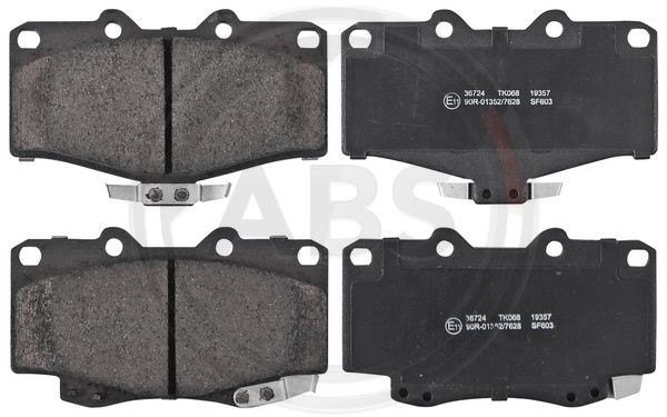 Original A.B.S. Brake Pad Set Disc Brake 36724 for Toyota VW