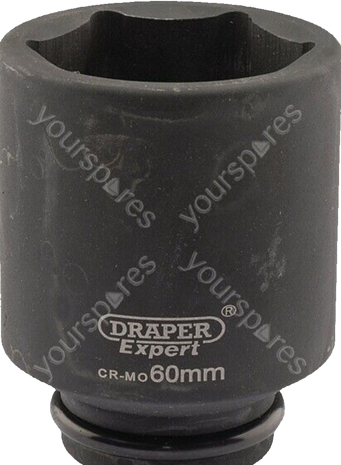 Draper 05088 Draper Hi-TORQ Deep Impact Socket 3/4"" Sq Dr 60mm