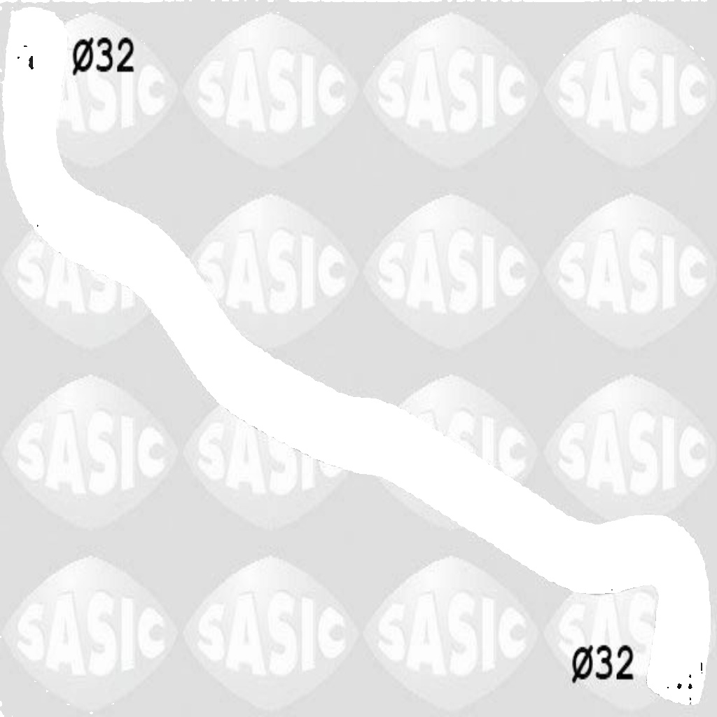 RADIATOR HOSE 3404050 FOR RENAULT CLIO/III/EURO/CAMPUS/Sportour/Grandtour 1.5L