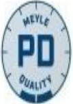 Original MEYLE Brake Pad Set Disc Brake 025 236 9317/PD for Audi Porsche