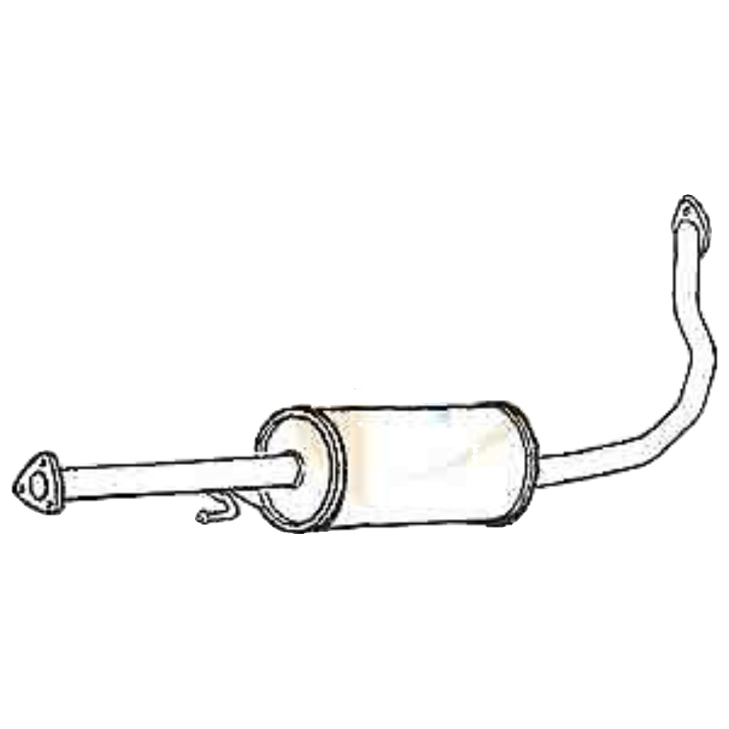 Klarius HA314L Exhaust Centre Box HR-V 1.6 98-06