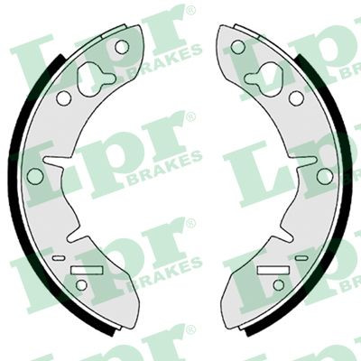BRAKE SHOE SET 00560 FOR AUSTIN-HEALEY SPRITE/MK.IV/Convertible DAF MG 1.3L 4cyl