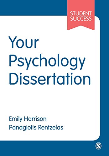 Your Psychology Dissertation by Emily Harrison, Panagiotis Re... - 9781526497284