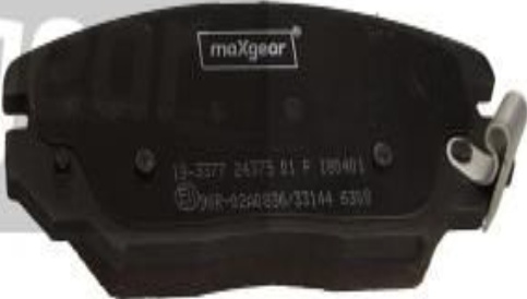 19-3377 MAXGEAR Brake Pad Set, disc brake for HYUNDAI,KIA