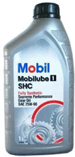 Mobil Mobilube 1 SHC 75W-90 75W90 Fully Synthetic Manual Gearbox Oil 1 Litre 1L