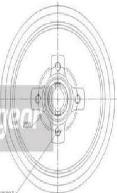 Original Maxgear Brake Drum 19-0835 for Seat VW