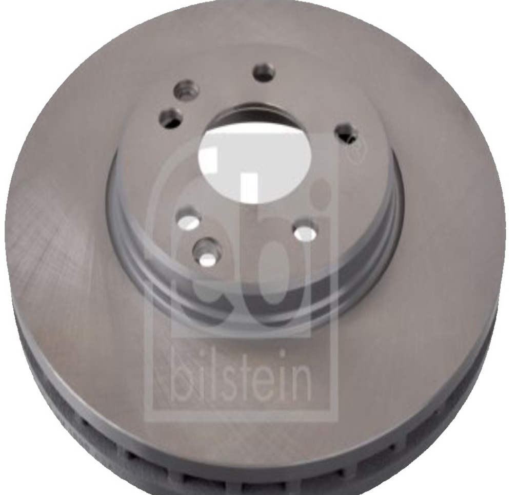 2x Brake Discs Pair Vented fits MERCEDES CLK320 3.2 Front 97 to 10 300mm Set New