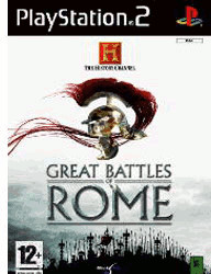 The History Channel: Great Battles of Rome (PS2) *Near Mint*